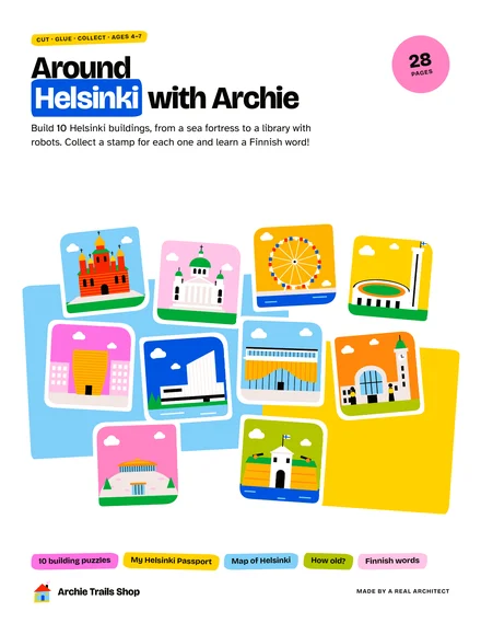 Cover of Around Helsinki with Archie
